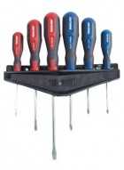 Zestaw wkrętaków płaskich, krzyżowych - 6 szt. 10207 