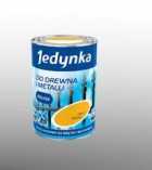 JEDYNKA DO DREWNA I METALU POŁYSK - emalia alkidowa do wnętrz i na zewnątrz SZARY JASNY 2.5l  
