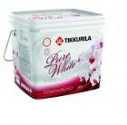 Tikkurila Pure White Lateksowa  farba do ścian i sufitów. Pełny mat. Biała 3l  