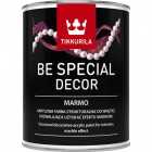 Be Special Decor Marmo- Farba strukturalna  do ścian i sufitów, pozwalająca na uzyskanie efektu marmuru. Biały 0.9l 