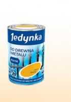 JEDYNKA DO DREWNA I METALU POŁYSK - emalia alkidowa do wnętrz i na zewnątrz KOŚĆ SŁONIOWA 10l  