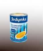 JEDYNKA DO DREWNA I METALU POŁYSK - emalia alkidowa do wnętrz i na zewnątrz BRĄZ CZEKOLADOWY 0.9l 