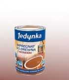 JEDYNKA IMPREGNAT DO DREWNA Z WOSKIEM - impregnat dekoracyjno-ochronny na zewnątrz DĄB 0.9l   