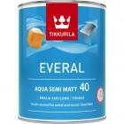 Everal Aqua Semi Matt [40]- Emalia akrylowa do malowania powierzchni wewnątrz pomieszczeń. BAZA A 0.45l 