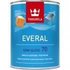 Everal Semi Gloss [70]- Emalia alkidowa do malowania drewna, metalu i dachów na zewnątrz. BAZA A 2.7l 